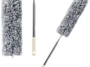 Bendable Feather Duster – Extra Long Extendable Microfiber Duster (9.5 ft)