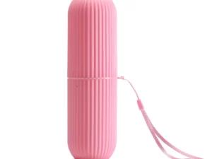 Toothbrush Case & Carrier – Portable Wash Cup Holder (1 Pc)