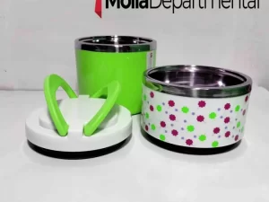 2-Layer Insulated Food Container – Plastic Tiffin Lunch Box