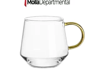Glass Coffee Mug – GPB57 (420ml Transparent)