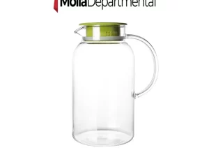 Hammer Pattern Glass Pitcher – Heat Resistant Wheat Tea & Ice Tea Pot