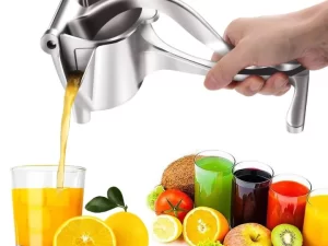 Manual Juice Squeezer – Aluminum Alloy Hand Press Juicer