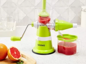 Manual Juice Extractor – Fruit & Wheatgrass Hand Juicer