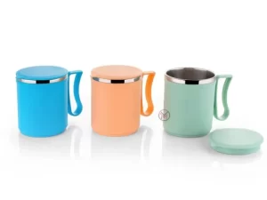 MollaDepartmental Coffee Mug – Stainless Steel Inner Double Wall Cup (1 Pc)