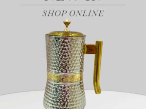 Craft Stainless Steel Water Jug – 2 Litres (Fancy Design)