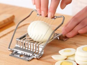 Kitchen Vegetable, Fruit & Egg Slicer – Stainless Steel Cutter
