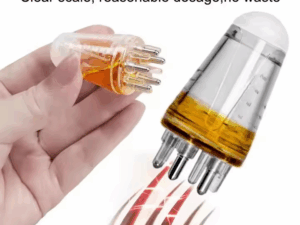 Hair Scalp Comb Oil Applicator – Ball Root Bottle & Scalp Massager