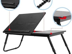 Foldable Double Head Laptop Table – Portable & Adjustable