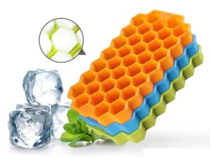 Silicone Ice Cube Tray – 37 Cavity Ice-Making Box