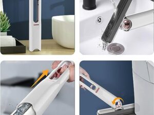 Portable Mini Mop – Washable Lightweight Desk & Glass Cleaner