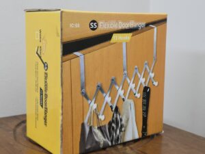 Over The Door Hook – 6 Coat Hooks Towel Rack