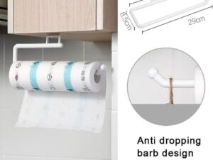 Wall Mounted Tissue & Towel Holder – Multi-Purpose Organizer