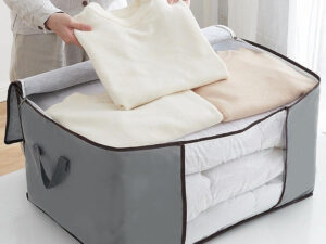 Clothes & Quilt Storage Organizer Bags – Wardrobe Storage Solution