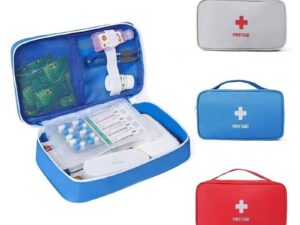 Large First Aid Kit – Portable Emergency Medical Storage Box