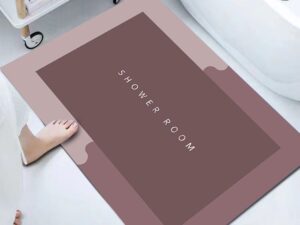 Super Absorbent Bathroom Floor Mat – 40×60cm (1 Pc)
