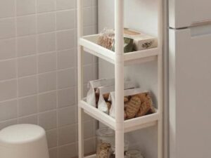 4-Tiers Rectangular Storage Rack – Multi-Purpose Organizer