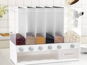 Rice Dispenser – Large 6 Grid (10L)