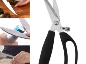 Heavy Duty Multi-Purpose Kitchen Shears – Fish, Meat & BBQ Scissors