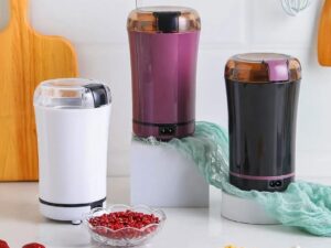Mini Electric Coffee Grinder – For Coffee Beans, Spices, Nuts & More