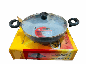 Kiam Classic Non-Stick Karai with Glass Lid – 28cm