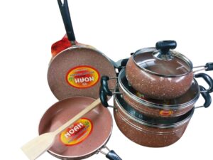 Noah 8 Pcs Cookware Set