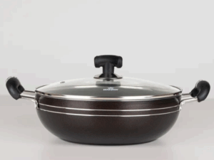 Noah Non-Stick Karai with Glass Lid – 26.5cm