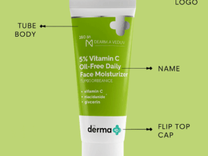 The Derma Co 5% Vitamin C Oil-Free Daily Face Moisturizer
