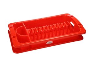 English Dish Rack Mini Red