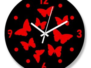 Valentine Thematic Wooden Board Wall Clock