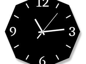 Decorative MDF Wooden Board Wall Clock