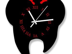 Dental Iconic Premium Thematic Wooden Board Wall Clock