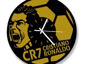 CR7 Premium Thematic Wooden Board Wall Clock