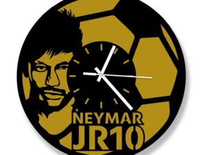 Neymar Jr. Premium Thematic Wooden Board Wall Clock