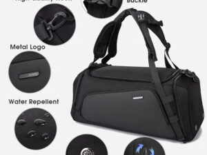 BANGE BG-1917 Oxford Cloth Multifunctional Fitness Travel Backpack