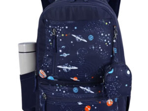 Espiral CLINTON Outer Space Planets Moon Stars Universe Toddler Kid Boys Girls Children's School Bags with Coin Purse