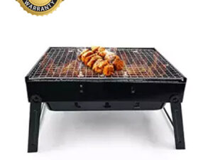 Charcoal BBQ Grill Foldable Portable Barbecue Stand Garden Party Outdoor Folding Camping Stove Picnic Cook