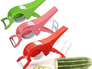 Vegetable Fruit Multi Cutter and Peeler Multicolor