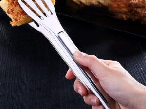 Stainless Steel Food Clip 1pcs