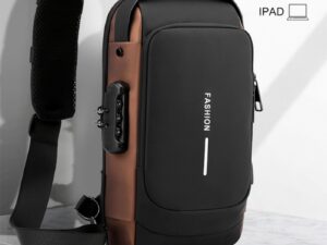 Men Anti-Theft Waterproof Crossbody Bag (Sports/Travel/Messenger)