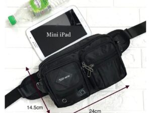 Tough Warrior Fan's Made Addition Pouch Waist Bag Sling Bag Men Chest Bag Crossbody Shoulder Bag Waterproof Multi-Pocket Nylon Waist Bag Unisex MYSHOPEEBD