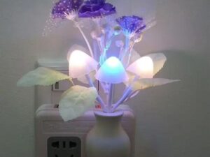 LED Mushroom Night Light Lamp – Multi Color