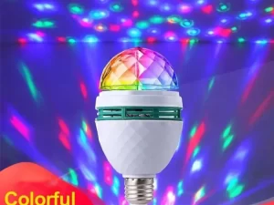 Disco DJ Party LED Light Bulb (Multi-Color)