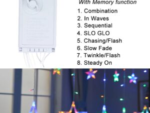 LED String Lights – 6 Point Star Shape | Fairy Decoration Lamp