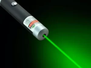 10 Mile 532nm Adjustable Focus Green Laser Pointer Beam Light Pen + Star Cap (5mW)
