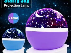 Star Master Rotating Light Projector – Starry Table Lamp for Kids