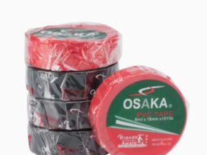 Osaka PVC Tape – Electrical & Cricket Tape (12 Pcs) Original 1 No. Quality