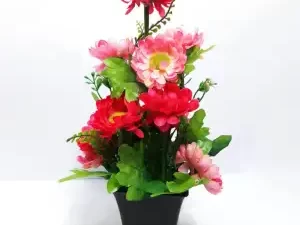 Artificial Flower Vase for Decoration