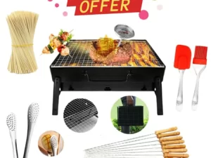 5-in-1 Combo BBQ Grill Set – 13 Inch