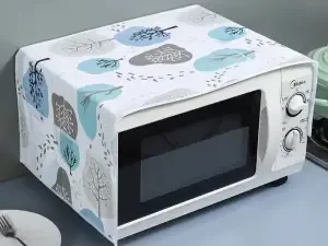 Handmade Beautiful & Exclusive Designed Microwave Oven / Fridge Dust Cover – 1Pcs