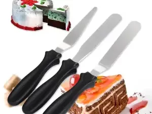 3 Pcs/Set Stainless Steel Butter & Cake Cream Knife Set